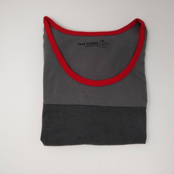 Foot Locker | Athletic Fit Striped Tank Top - Picture 4 of 6